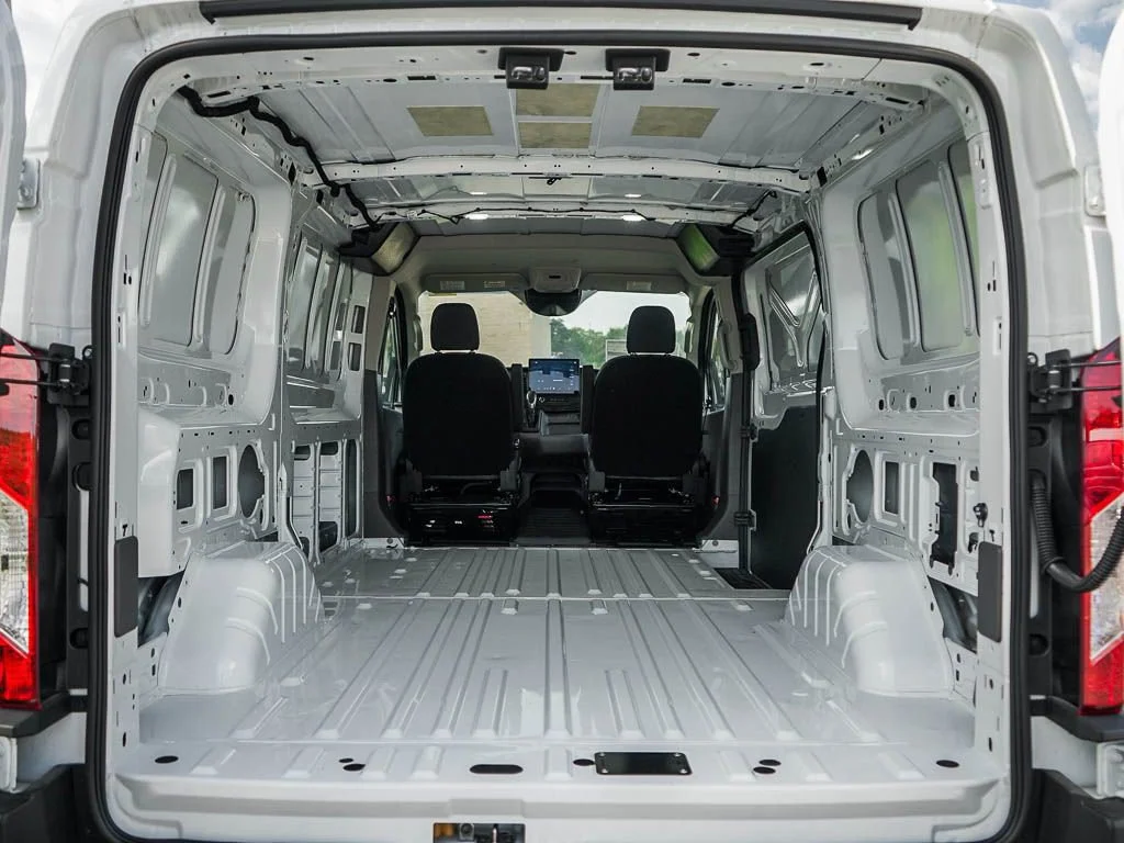 New 2026 Oxford White Ford Cargo Van image 7