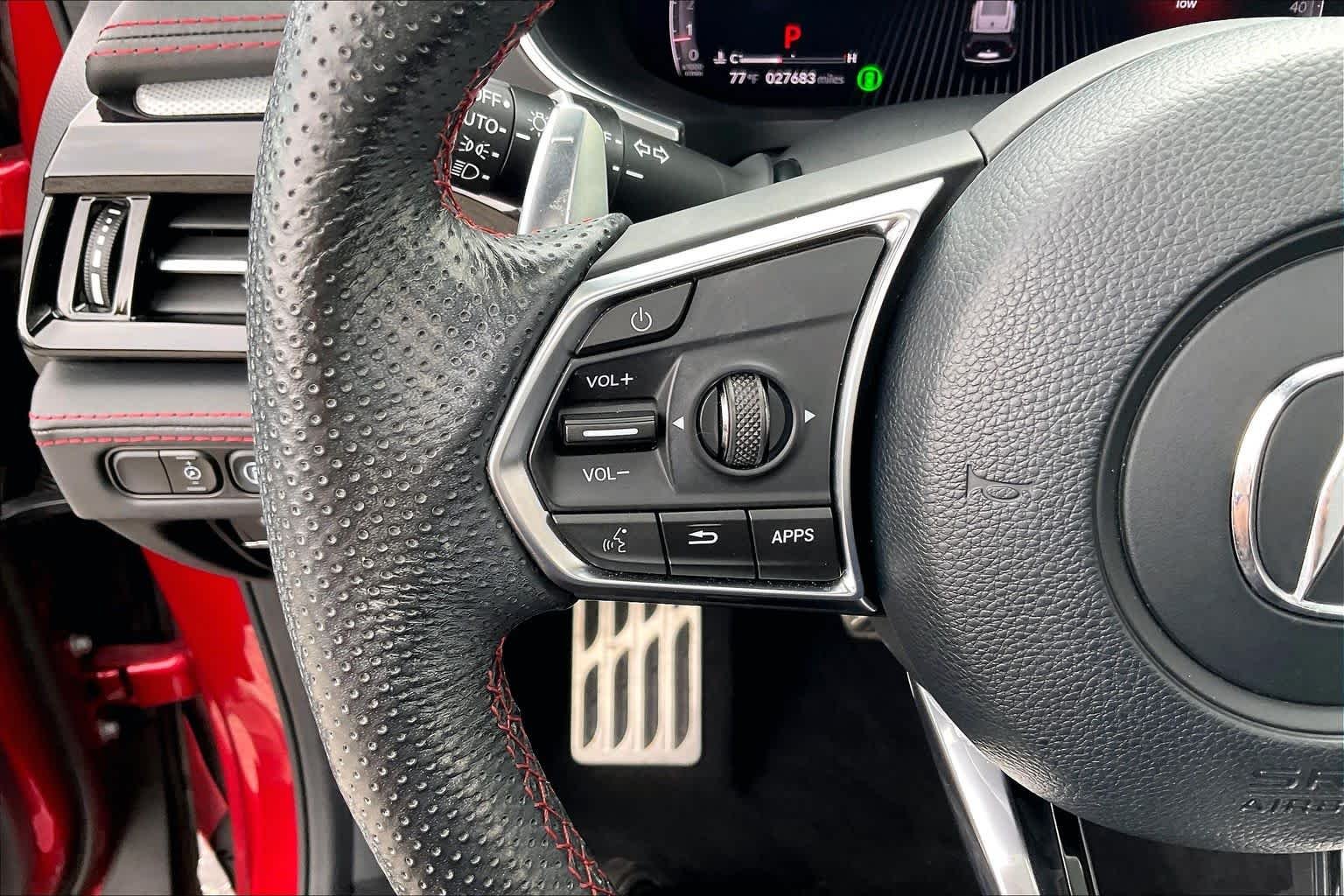 Certified Used 2023 Performance Red Pearl Acura w/A-Spec Package image 23