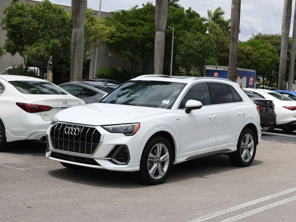 Used 2021 White Audi Premium image 1