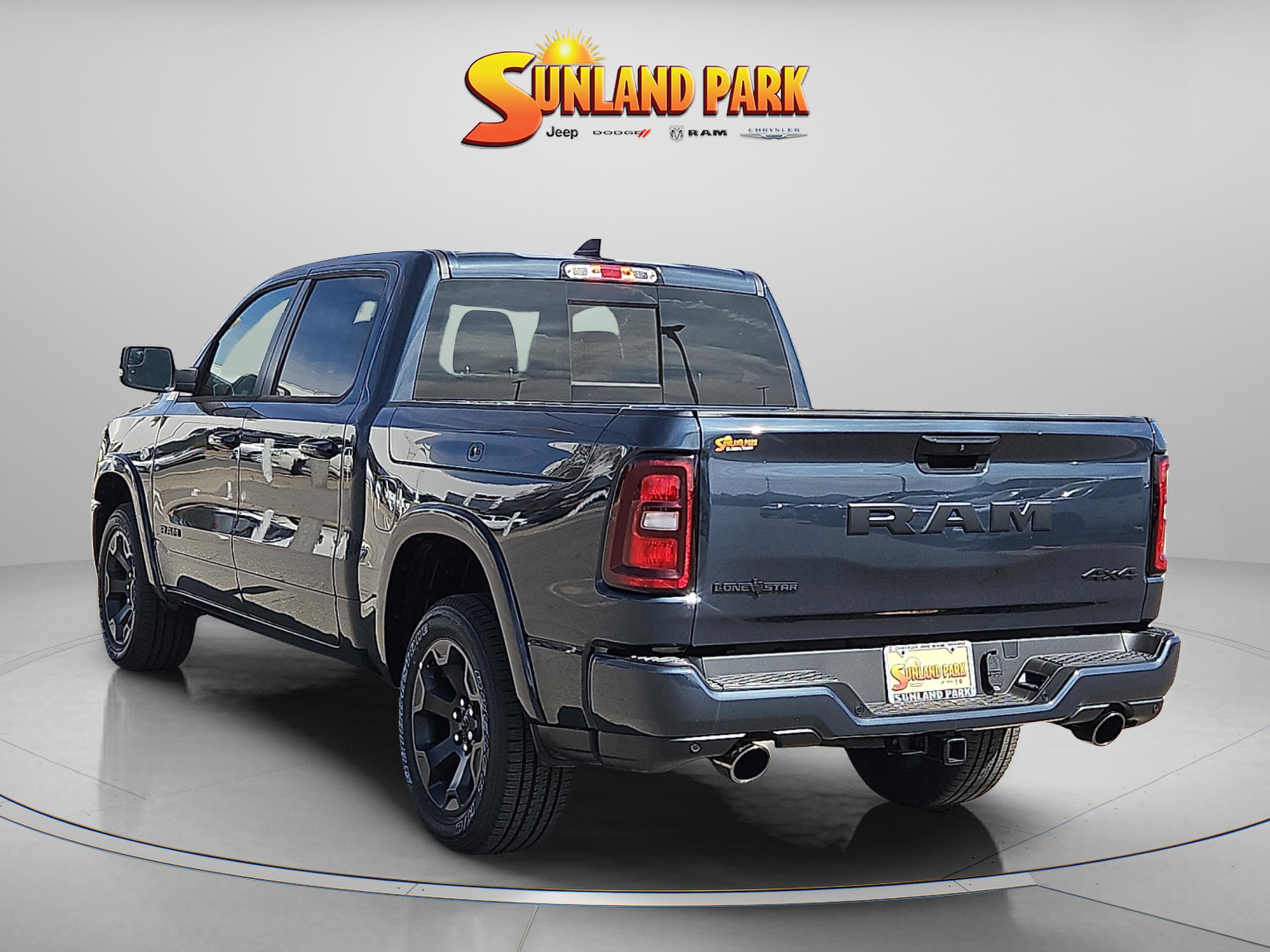 New 2026 Forged Blue Metallic Exterior Paint RAM Lone Star image 4