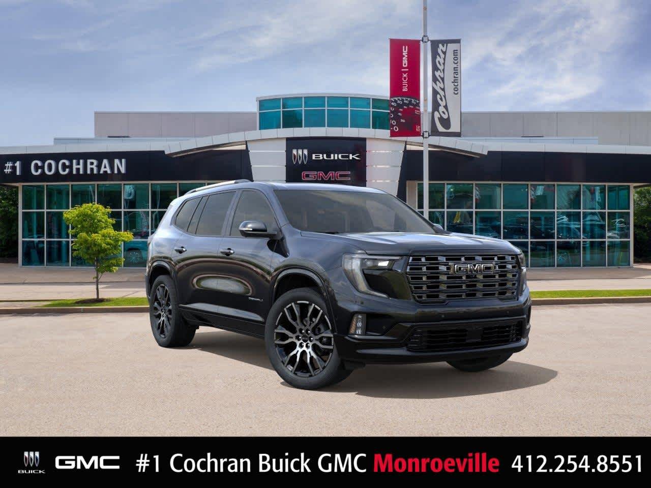 Black (Ebony Twilight Metallic) 2026 GMC Acadia SUV / Crossover Four-Wheel Drive