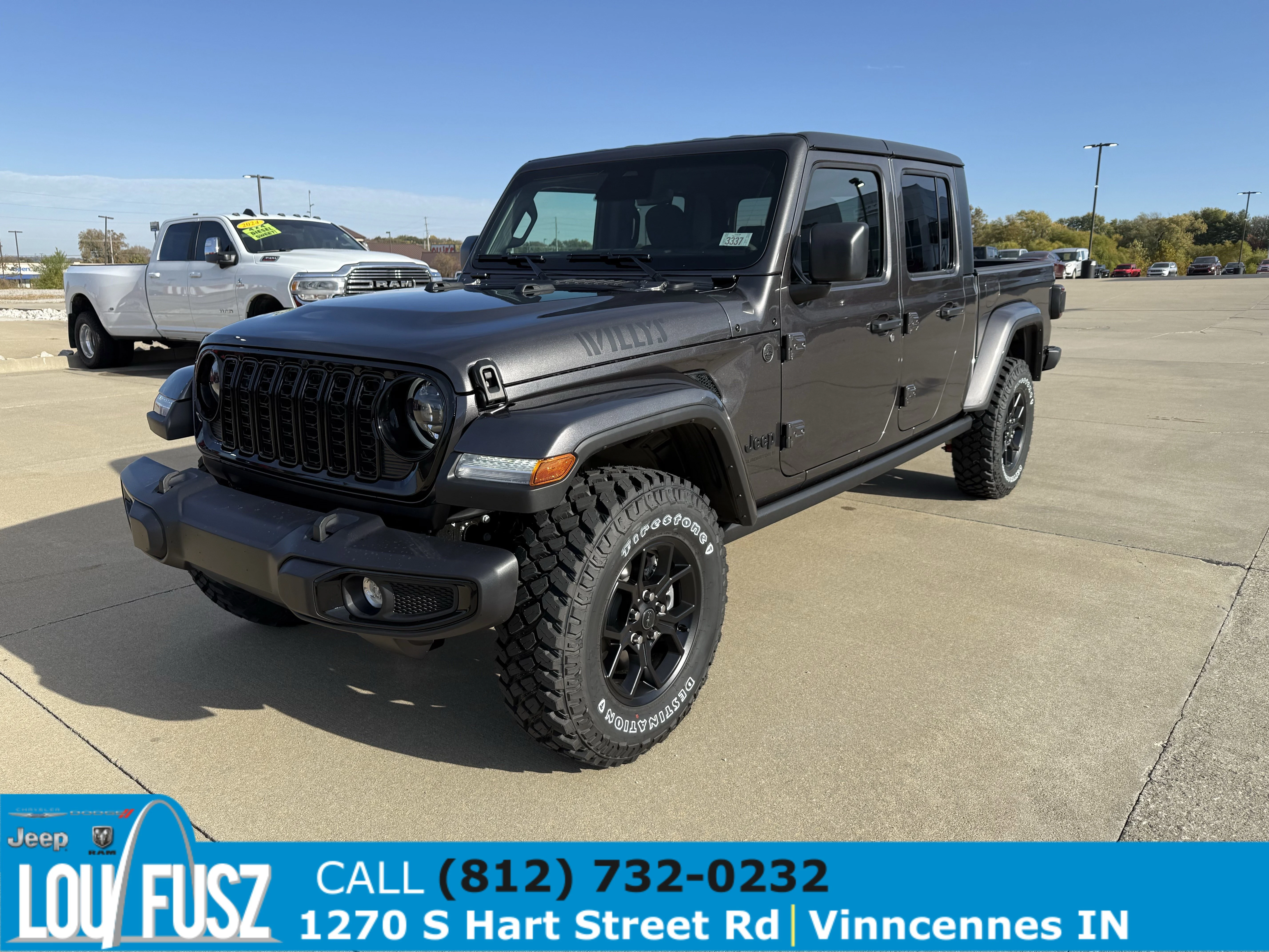 New 2026 Granite Crystal Metallic Clear-Coat Exterior Paint Jeep Willys image 3