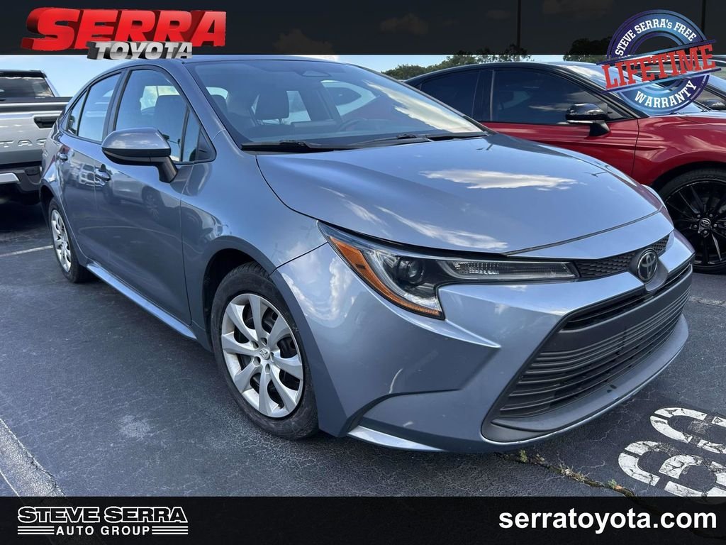 Certified Used 2024 Gray Toyota LE image 1