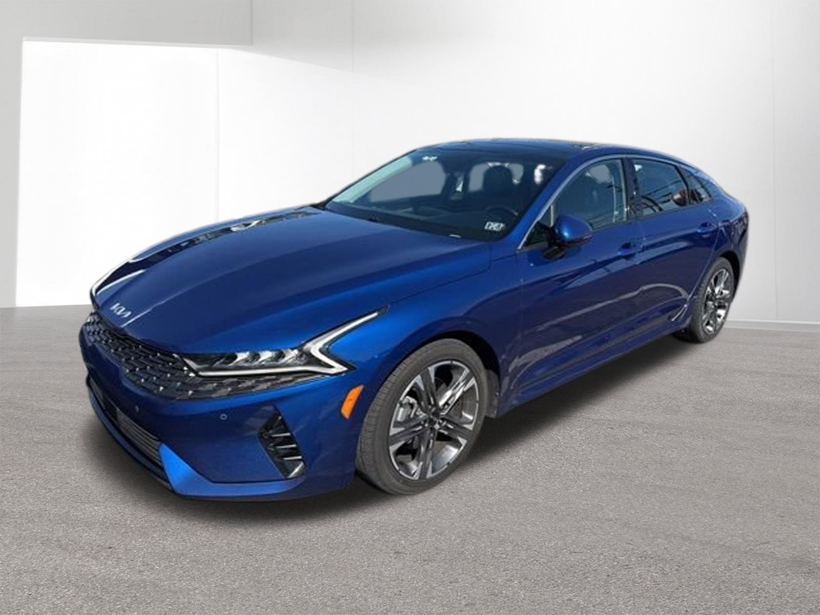 Used 2022 Sapphire Blue Kia EX image 10