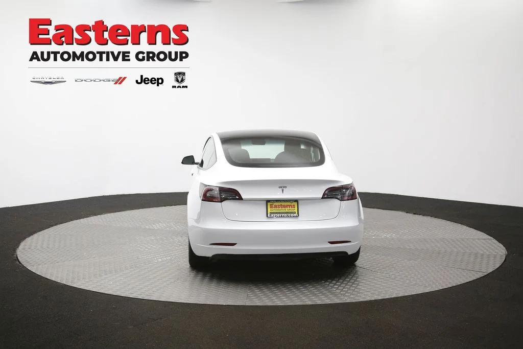 Used 2021 White Tesla Standard Range Plus image 30