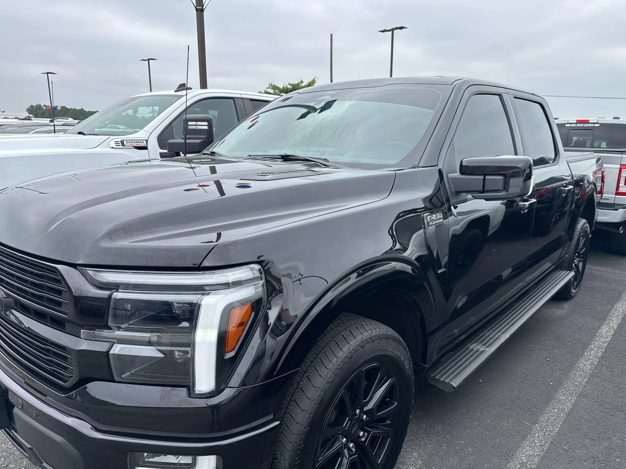 Used 2025 Agate Black Metallic Ford Platinum image 6