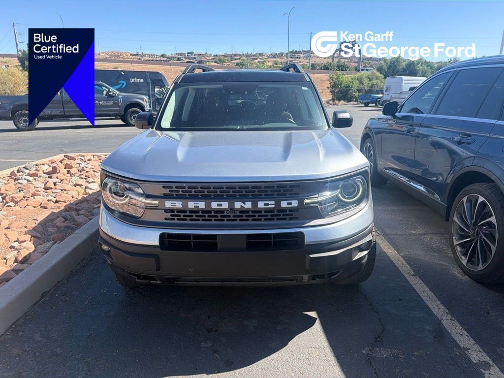 Used 2023 Blue Ford Badlands image 1