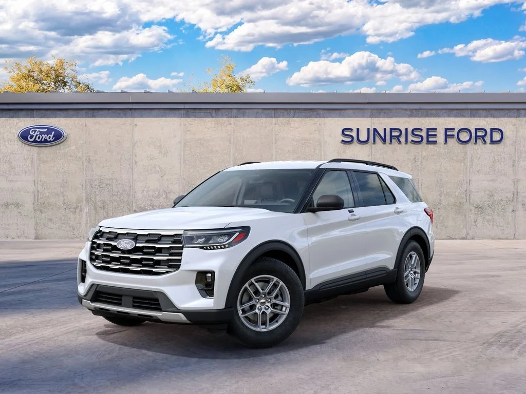 New 2027 Star White Metallic Tri-Coat Ford Active image 2