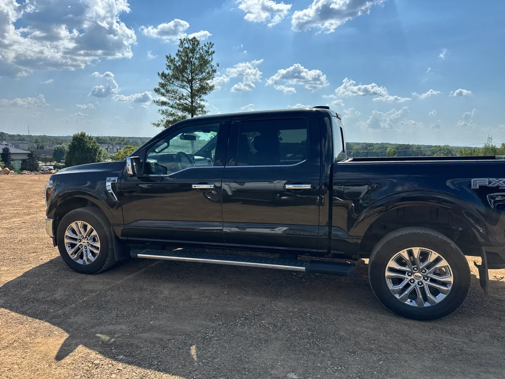 Certified Used 2025 Agate Black Metallic Ford LARIAT image 8