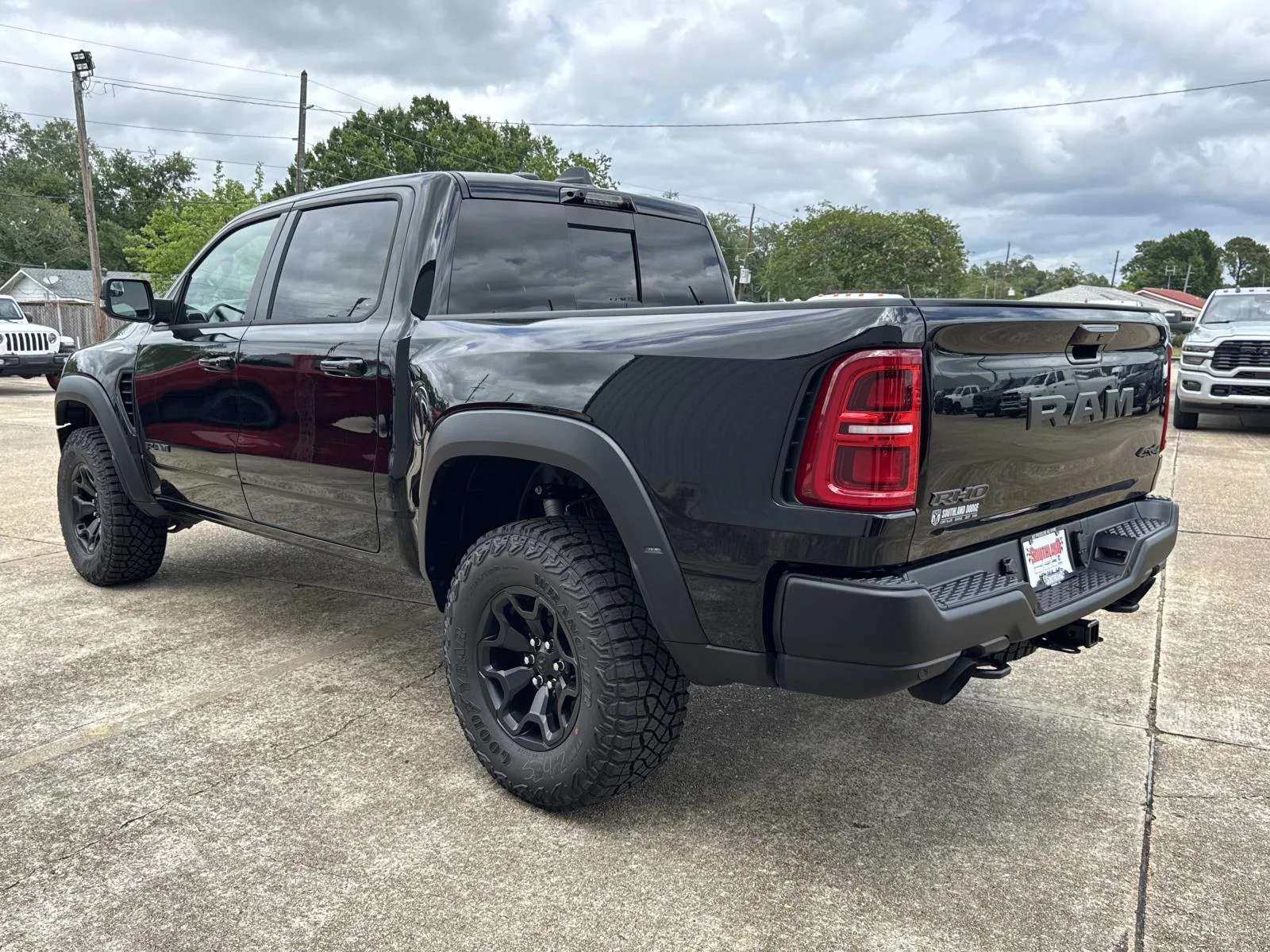 New 2026 Diamond Black Crystal Pearl-Coat Exterior Paint RAM RHO image 4