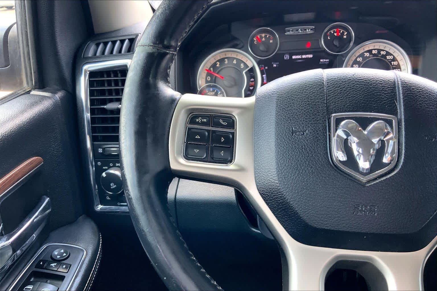 Used 2015 Black Clearcoat Ram Laramie image 22