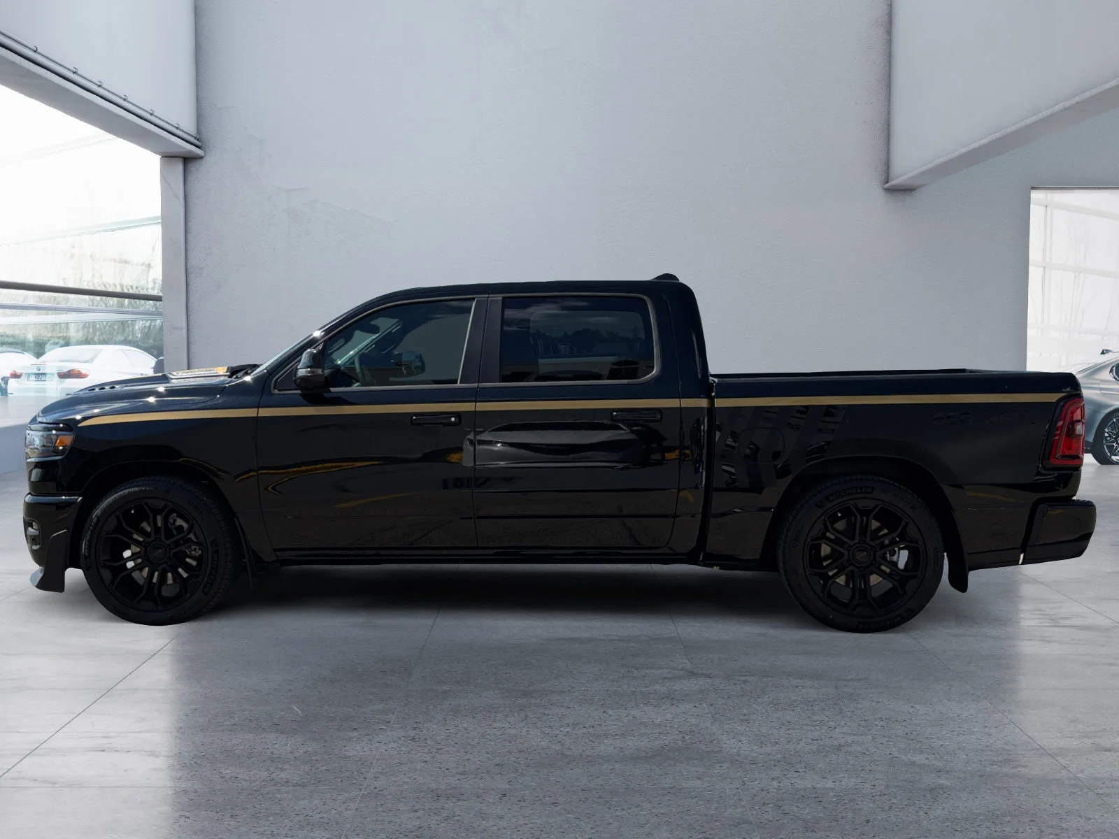 New 2026 Diamond Black Crystal Pearl Ram Sport DC 650 image 2