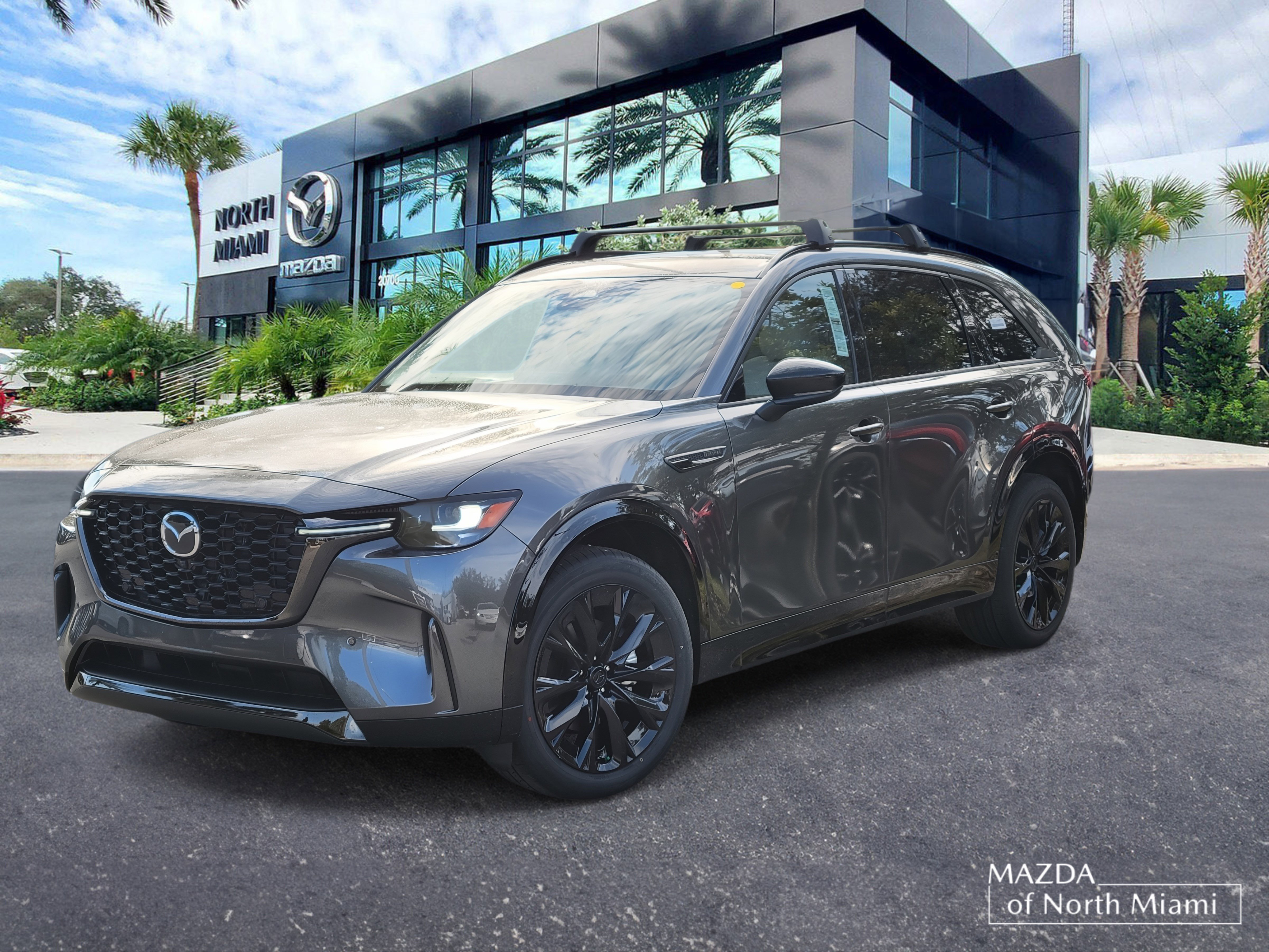 マツダグレージュM New 2026 Mazda CX-90 Premium Sport SUV in Miami #N366623 | Mazda