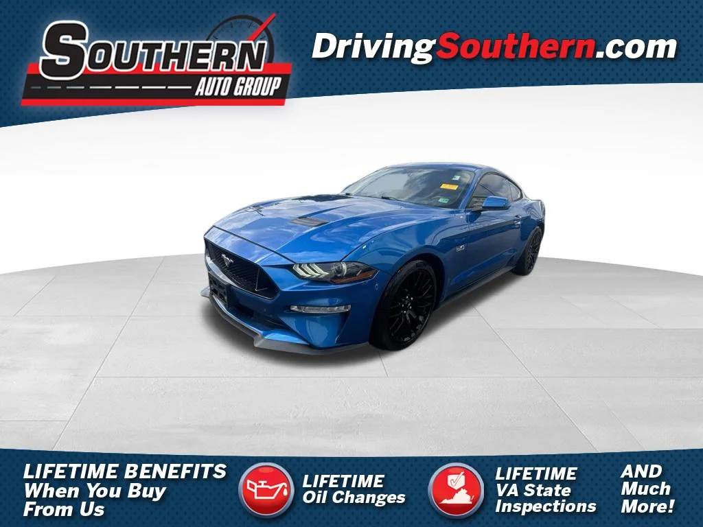 Certified Used 2020 Blue Ford GT Premium image 1