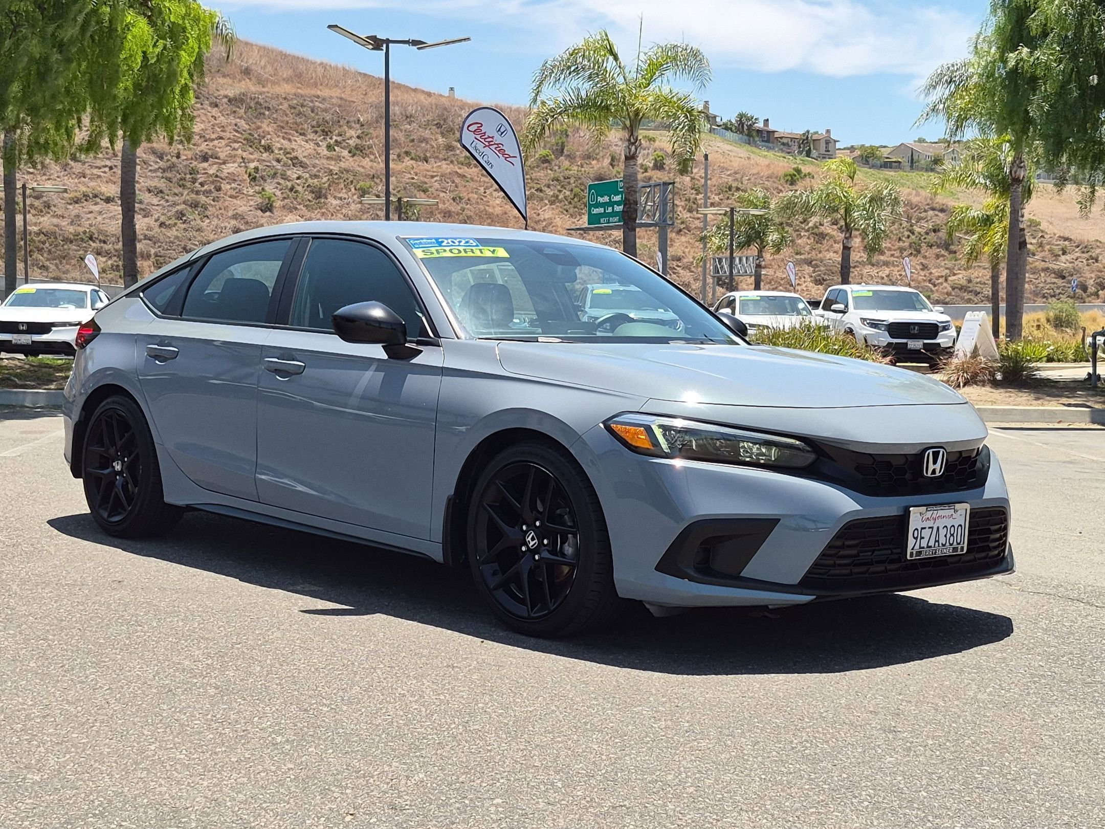 Certified Used 2023 Gray Honda Sport image 7