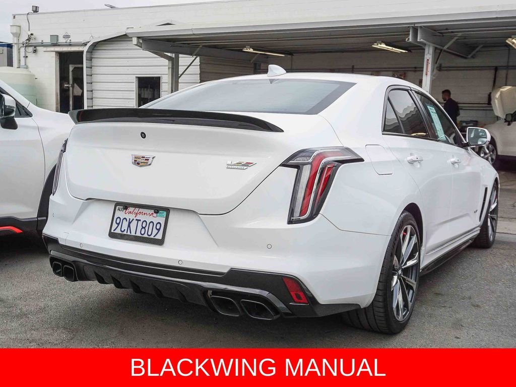 Used 2022 Summit White Cadillac V-Series image 6