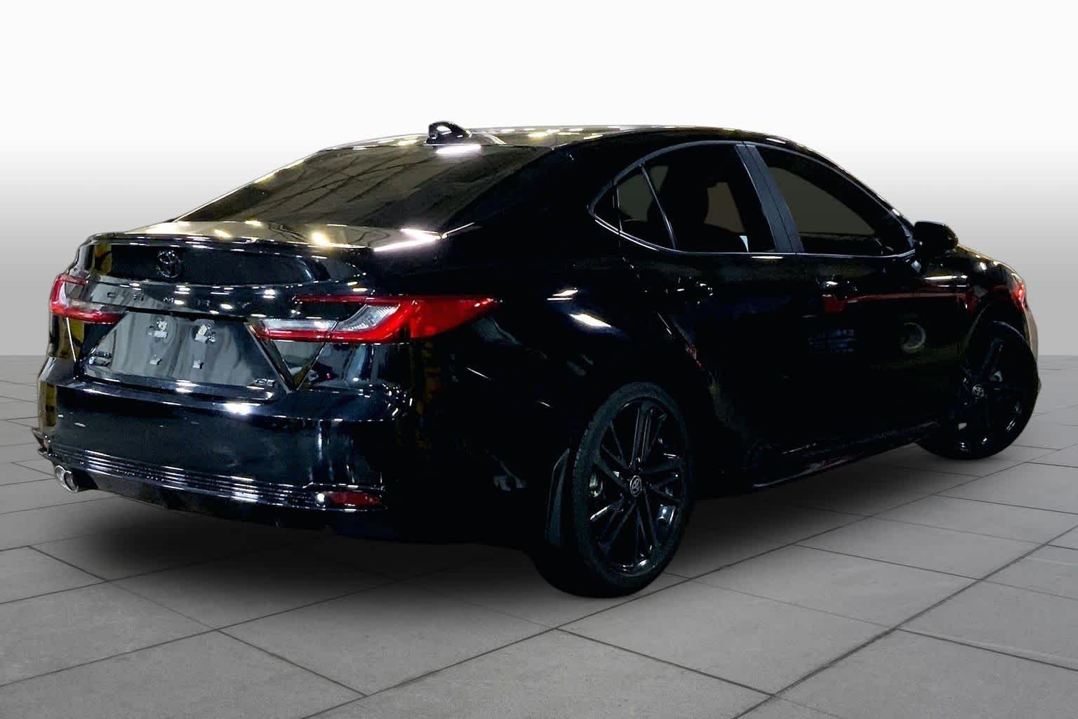 Used 2025 Midnight Black Metallic Toyota XSE image 13