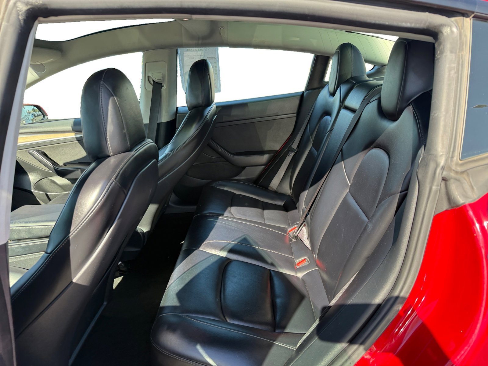 Used 2022 Red Multi Coat Tesla Long Range image 16