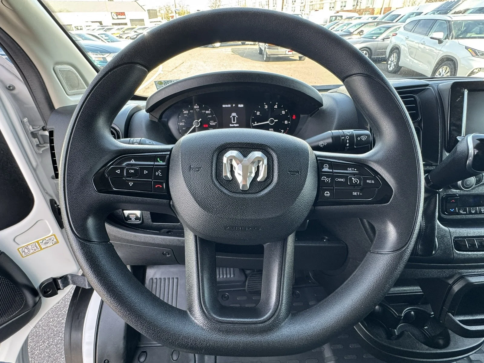 Used 2025 Bright White Clearcoat Ram Tradesman2500 HR 159