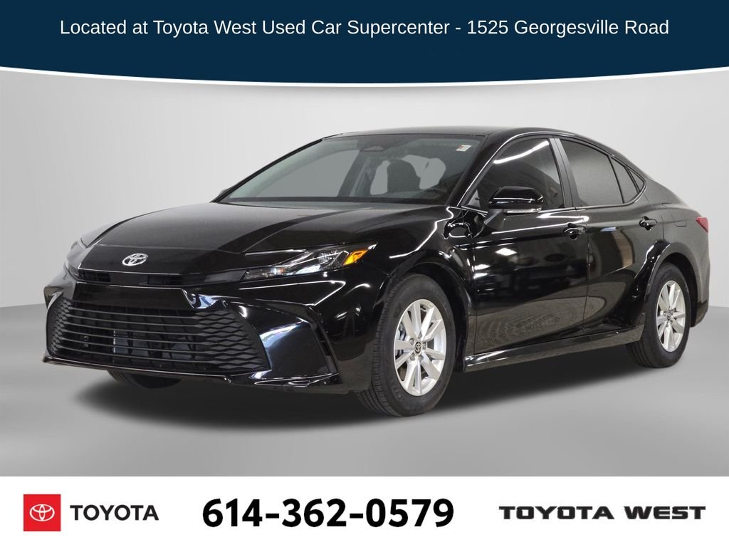 Used 2025 Black Toyota LE image 1