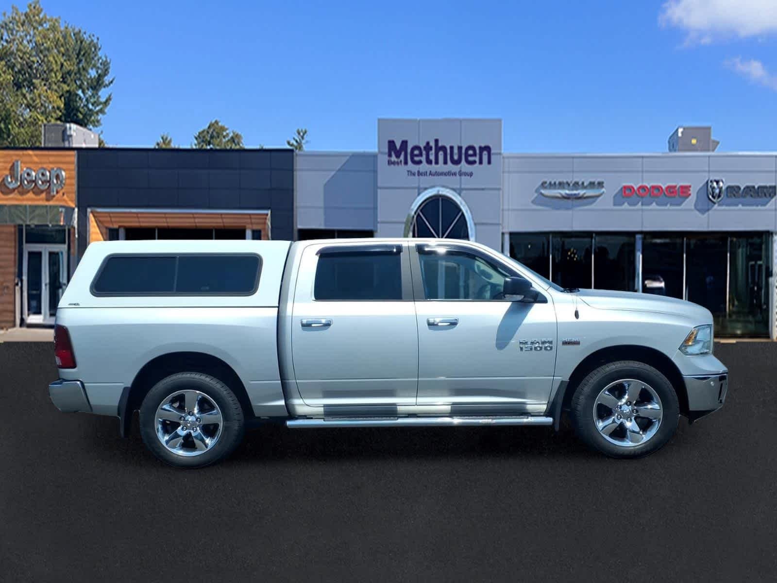 Used 2017 Bright Silver Metallic Clearcoat Ram Big Horn image 2
