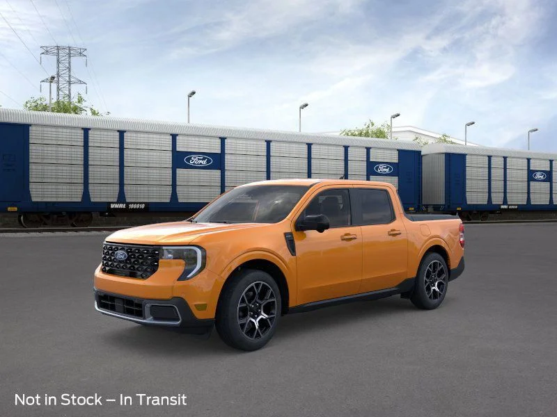 New 2026 Orange Fury Metallic Tri-Coat Ford Lariat image 1