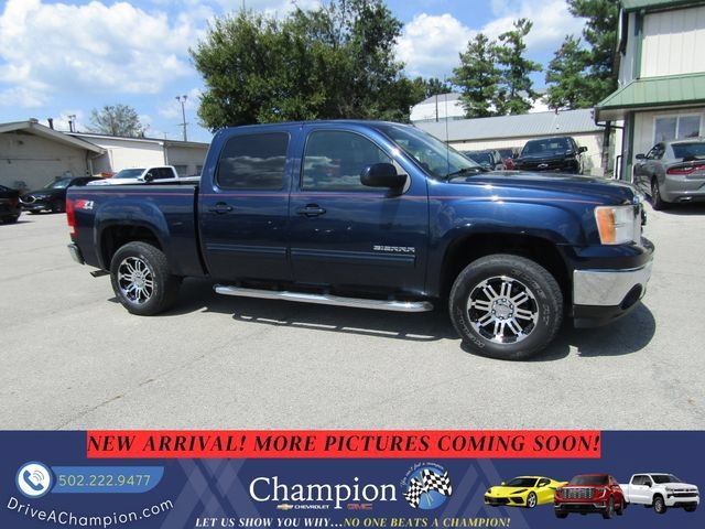 Used 2010 MIDNIGHT BLUE METALLIC GMC SLT image 3