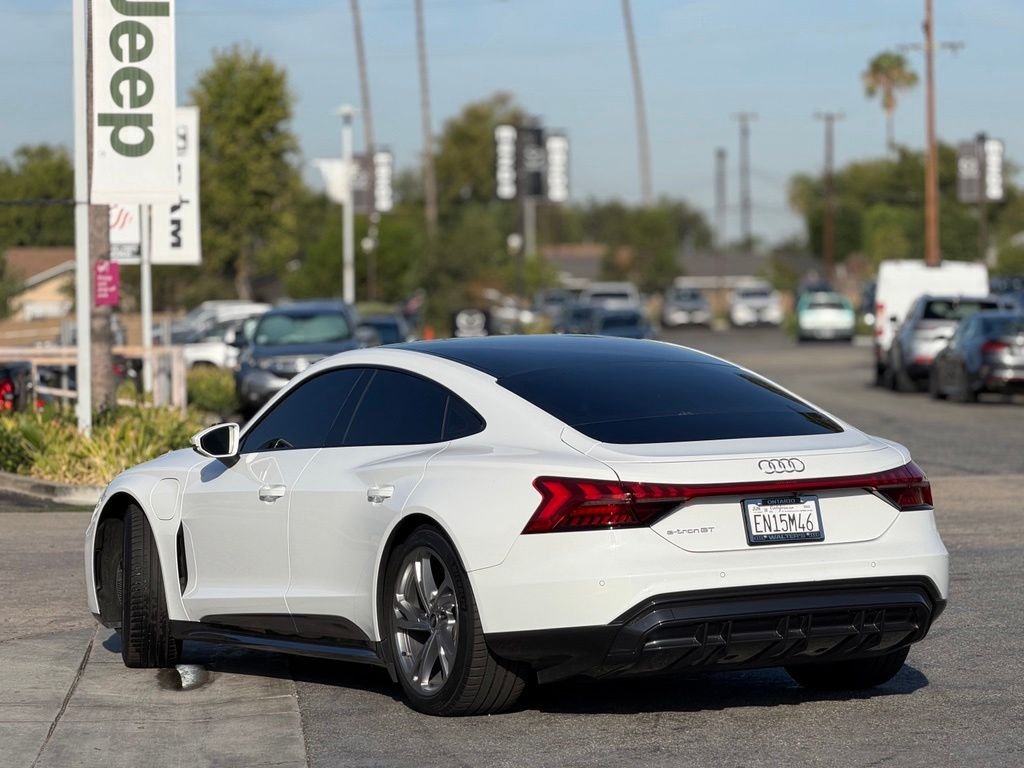 Used 2022 Audi e-tron GT Premium Plus with VIN WAUFJBFW1N7011115 for sale in Claremont, CA