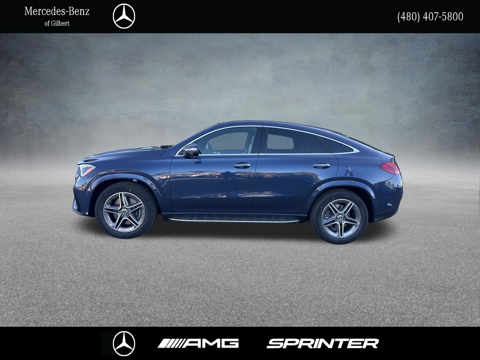 New 2026 Twilight Blue Metallic Mercedes-Benz GLE 450 Coupe image 3