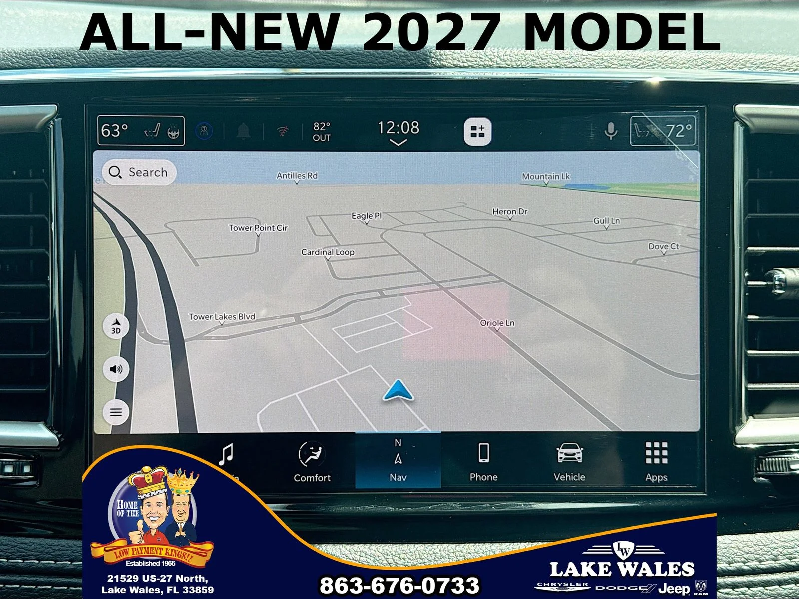 New 2027 Diamond Black Crystal Pearl-Coat Exterior Paint Chrysler  image 12