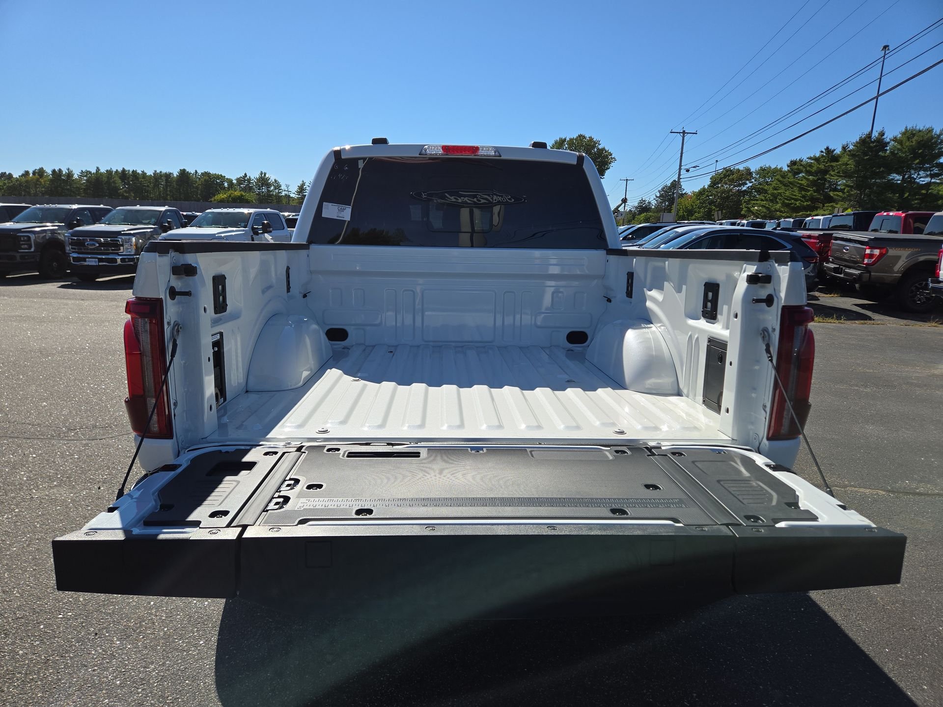 New 2026 Star White Metallic Tri-Coat Ford Lariat® image 3