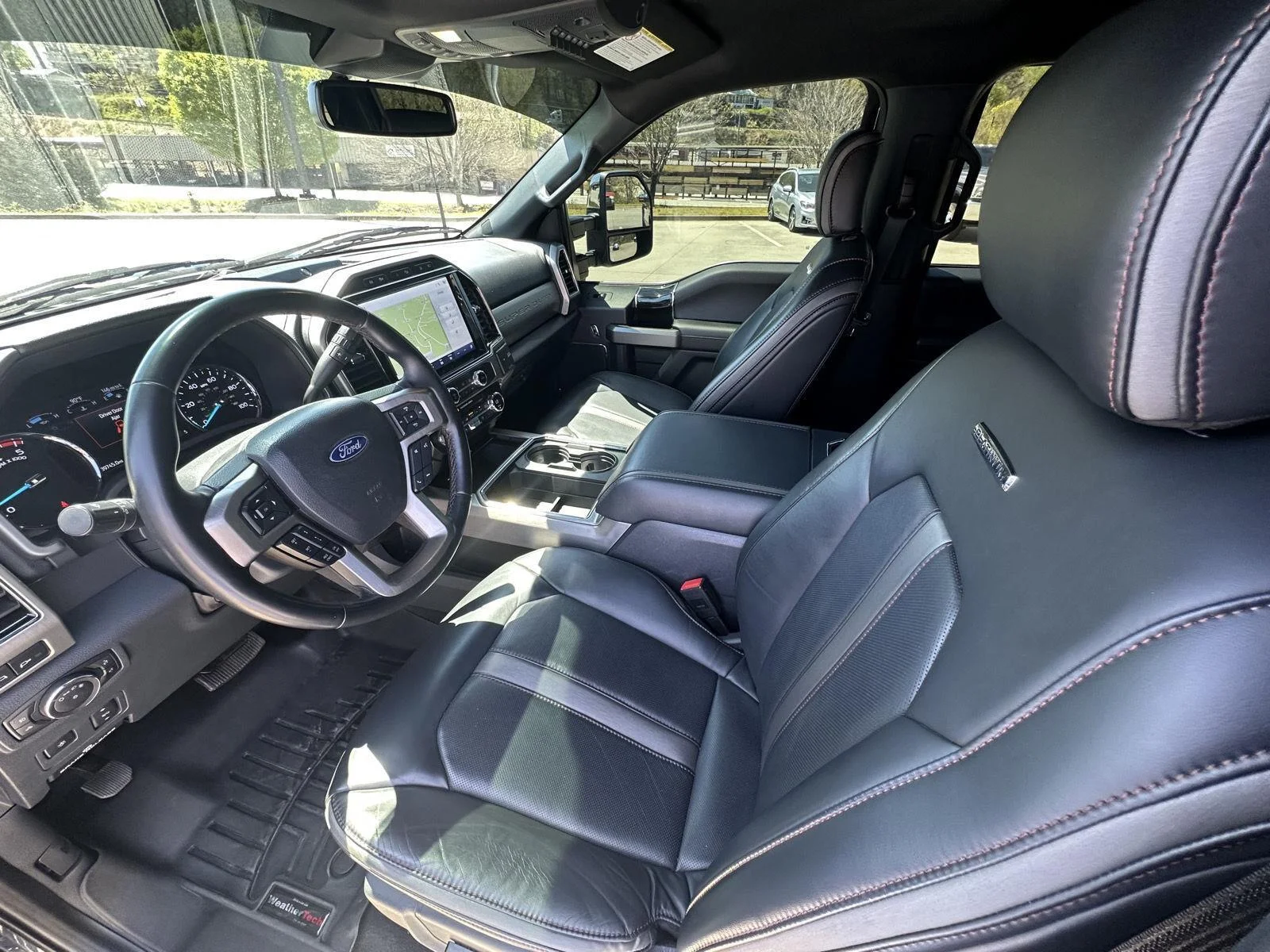 Used 2022 Antimatter Blue Metallic Ford Platinum image 10