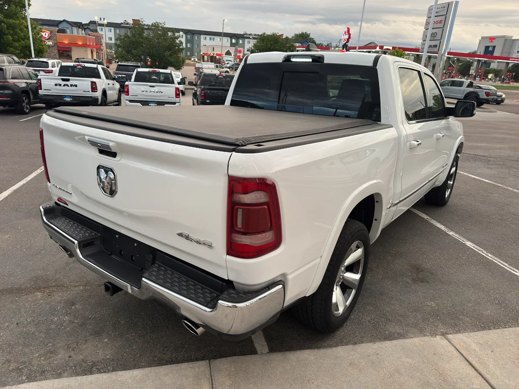 Used 2021 Bright White Clearcoat Ram Limited image 5