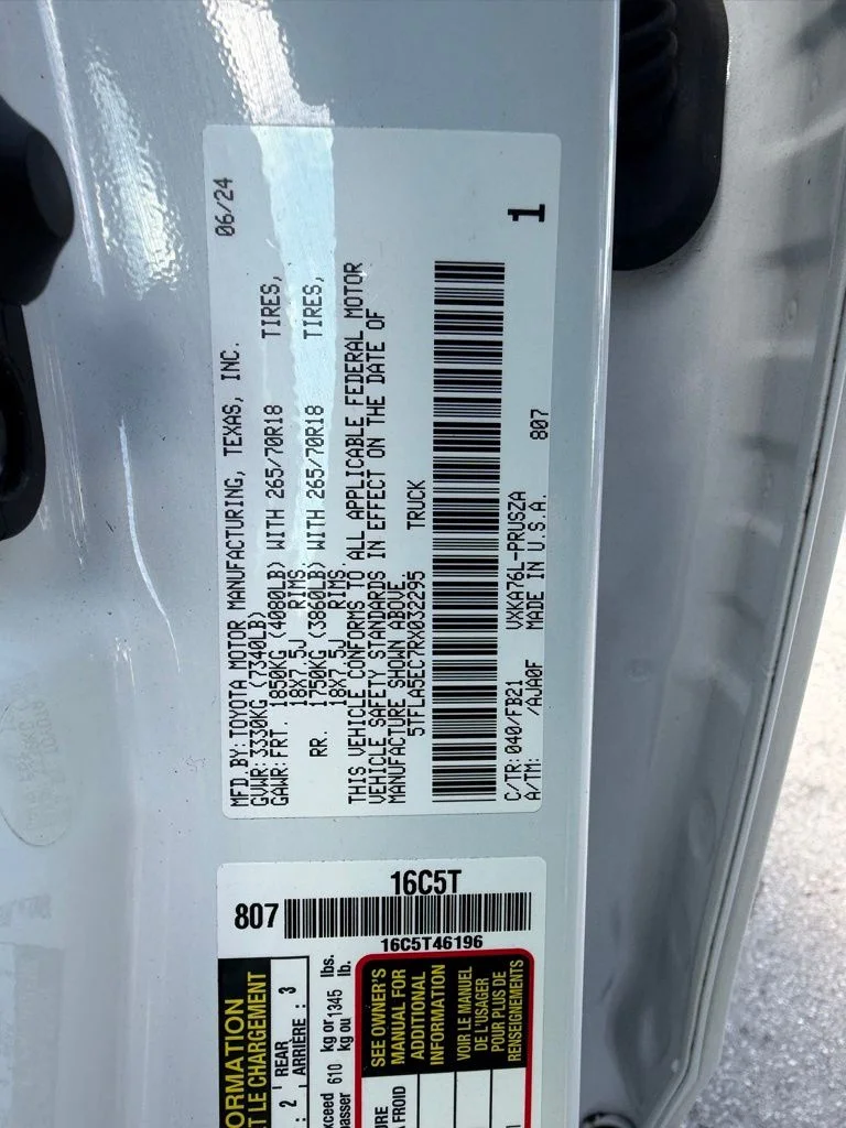 2024 Toyota Tundra SR5 - Photo 26