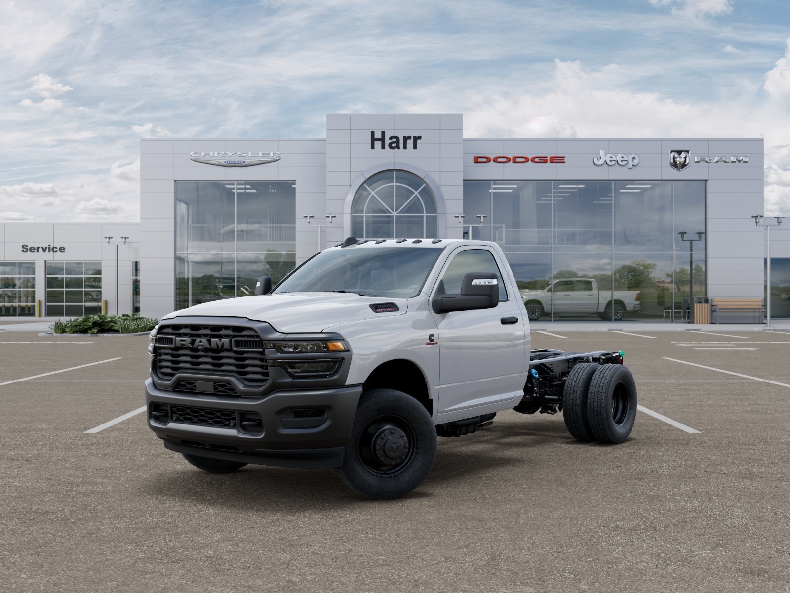 New 2026 Bright White Clear-Coat Exterior Paint RAM Tradesman image 42
