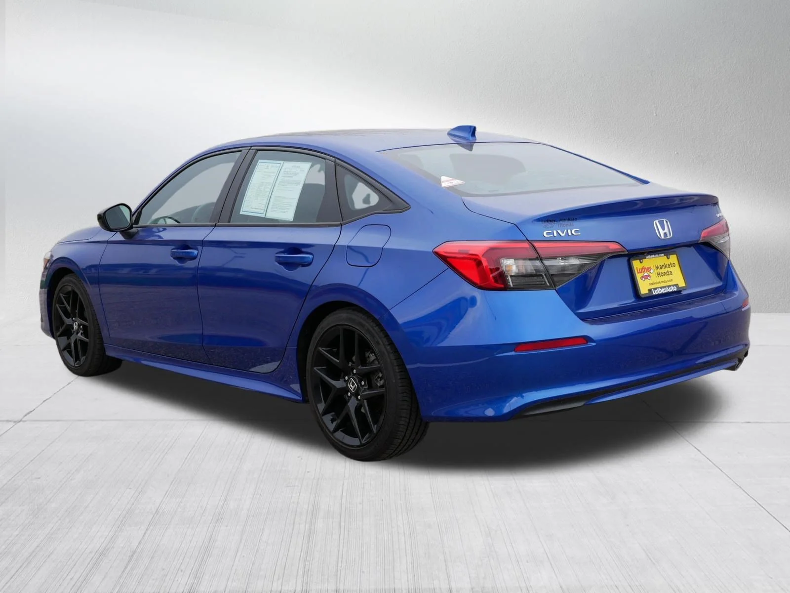 Certified Used 2024 Aegean Blue Metallic Honda Sport image 6