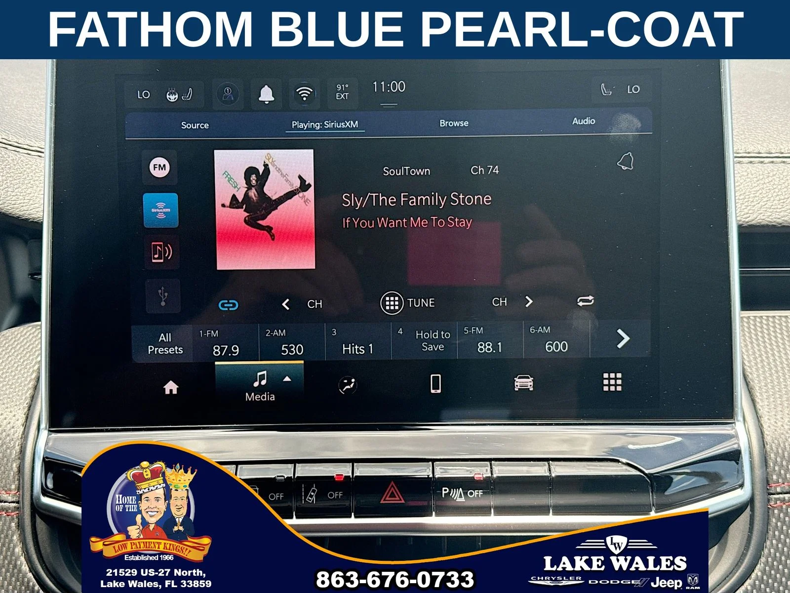 New 2026 Fathom Blue Pearl-Coat Exterior Paint Jeep Trailhawk image 13