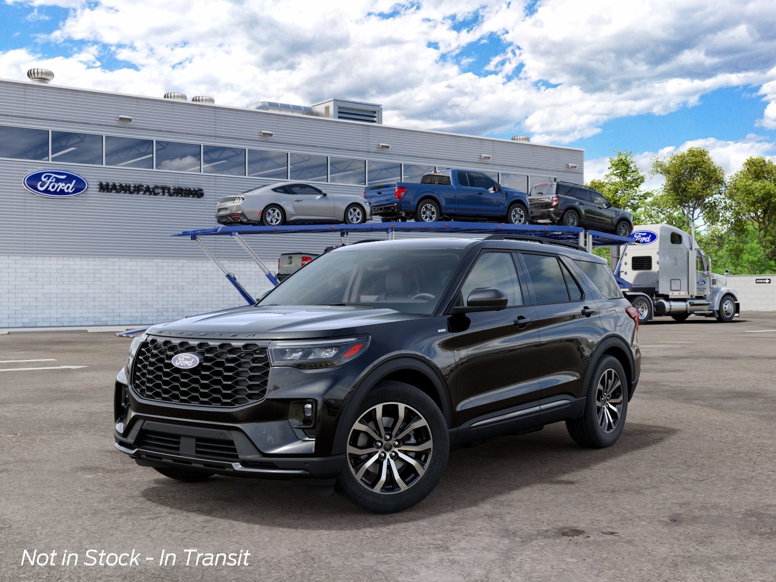 New 2027 Agate Black Metallic Ford ST-Line image 3