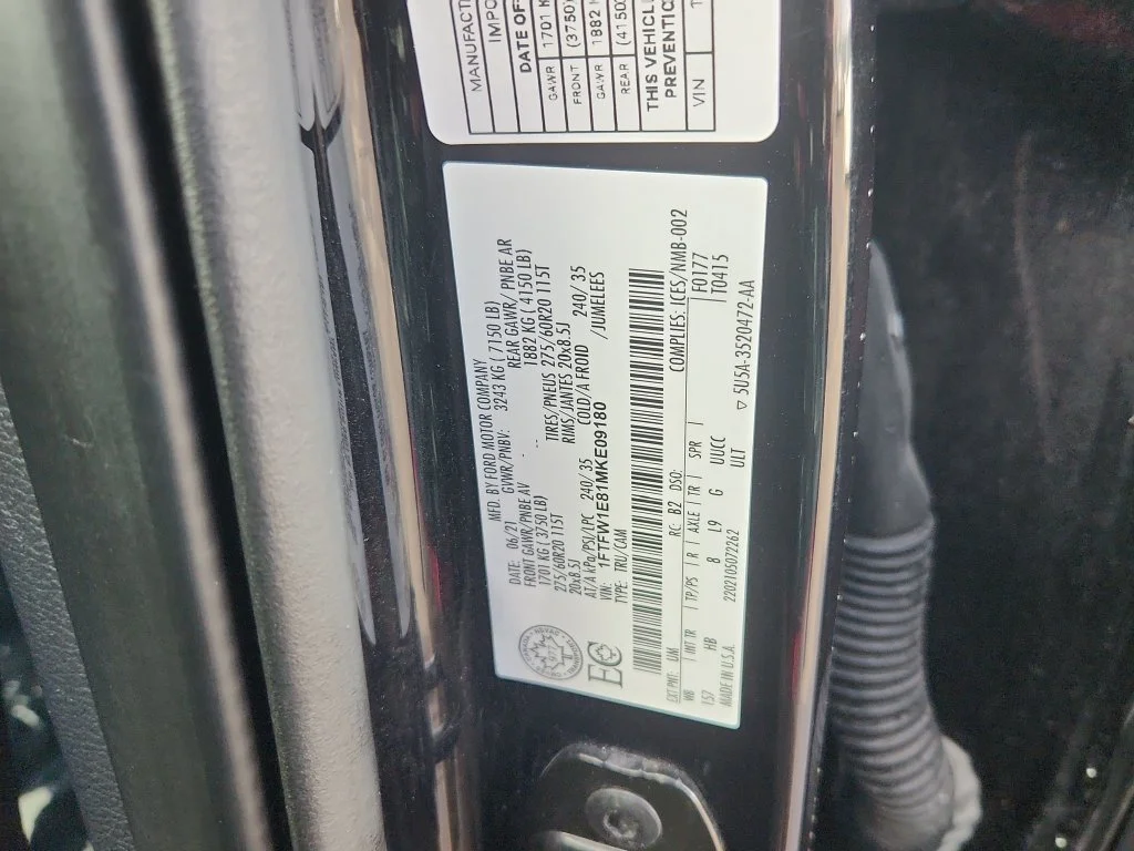 Used 2021 Black Ford Lariat image 19