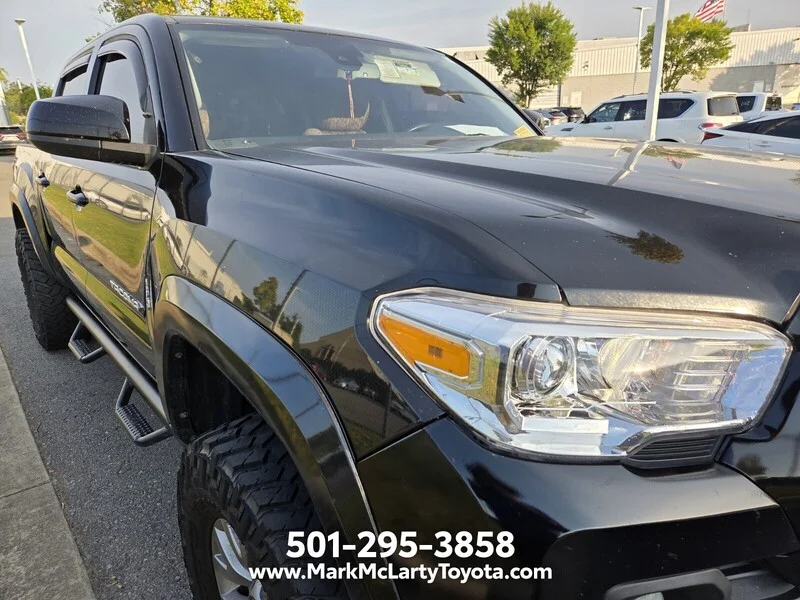 Used 2018 BLACK TOYOTA SR5 DOUBLE CAB 5