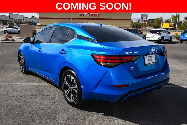 Used 2023 Blue Nissan SV image 3