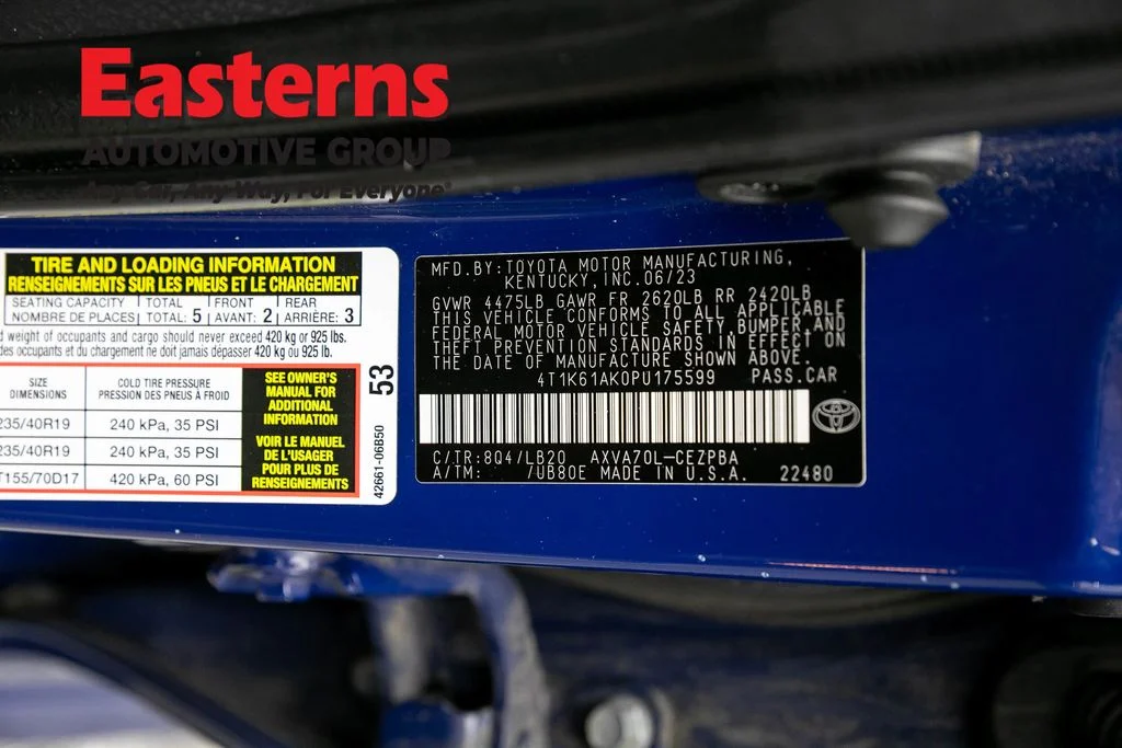 Used 2023 Blue Toyota XSE image 34