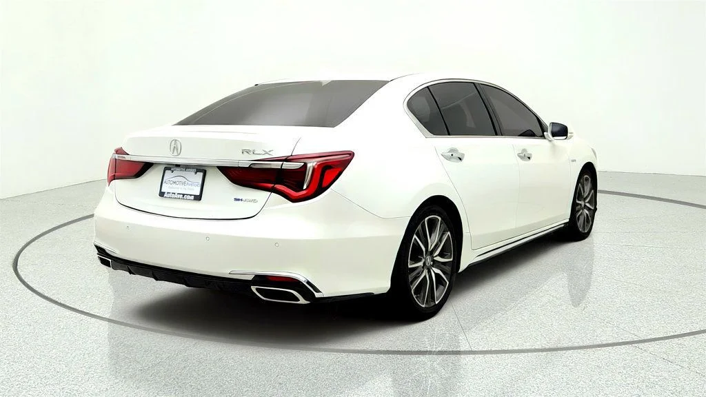 Used 2020 Platinum White Pearl Acura Sedan Sport Hybrid w/Advance Pkg image 5