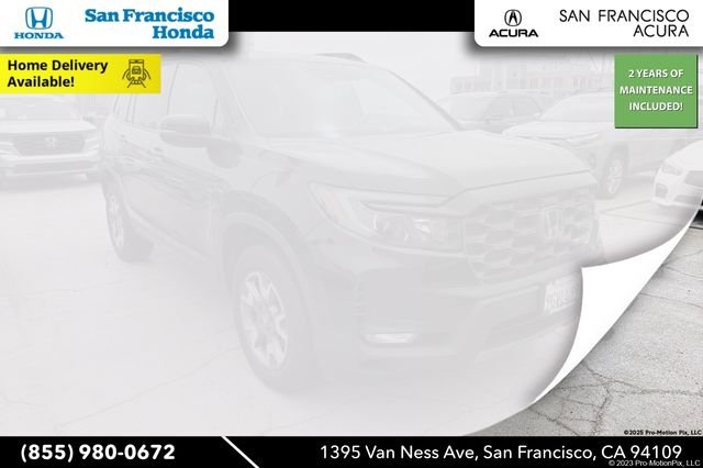 Certified Used 2023 Crystal Black Pearl Honda TrailSport image 1