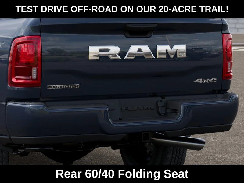 New 2026 Forged Blue Metallic Exterior Paint RAM Big Horn image 15
