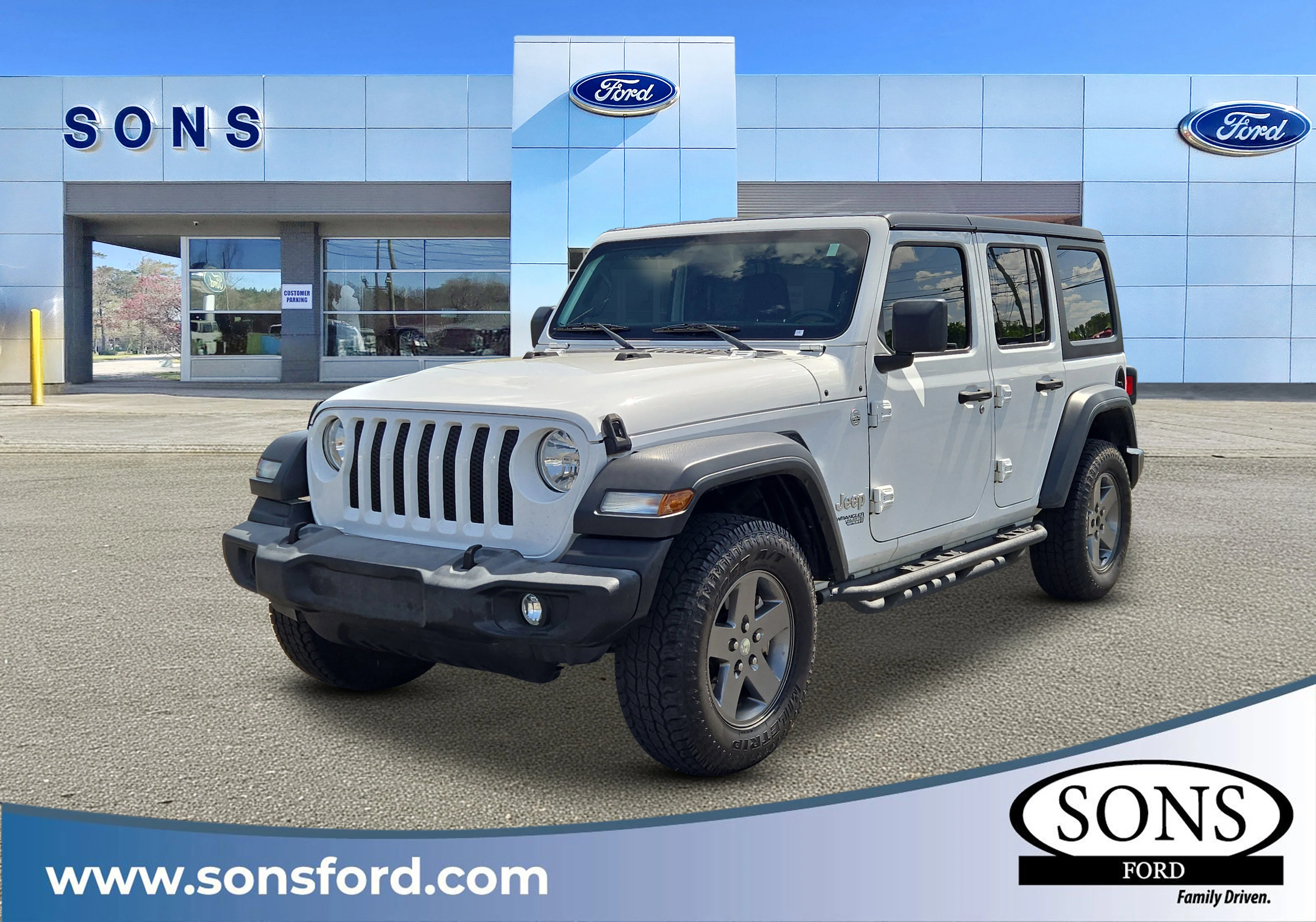 2018 Jeep All-New Wrangler Unlimited Sport