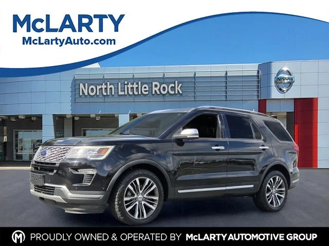 Used 2018 Black Ford Platinum image 1