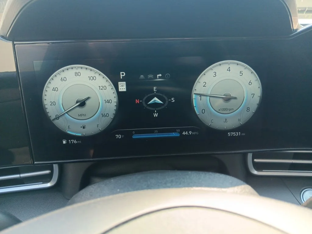 Used 2024 Intense Blue Hyundai SEL image 18