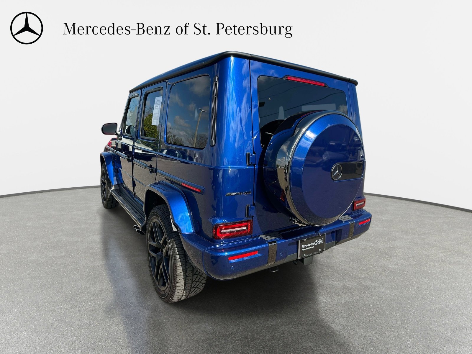 Certified Used 2025 Blue Mercedes-Benz G 63 AMG® image 8