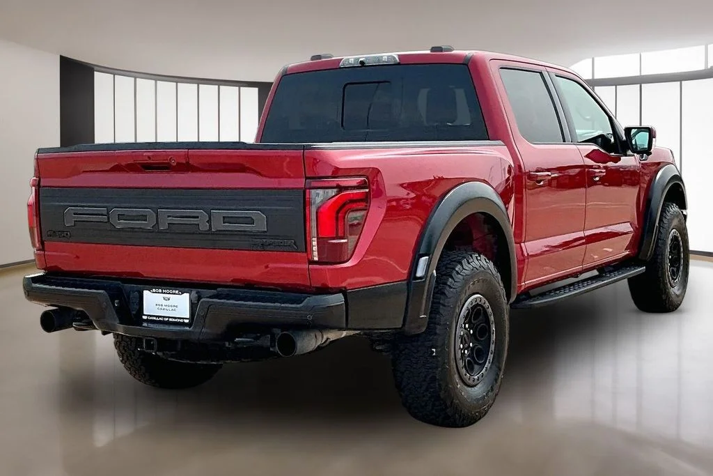 Used 2025 Red Ford Raptor image 2